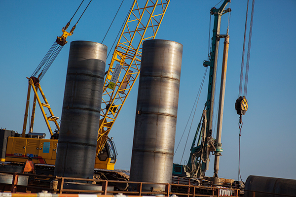 入海深110米！皇家国际智能旋挖钻机助建飞云江特大桥