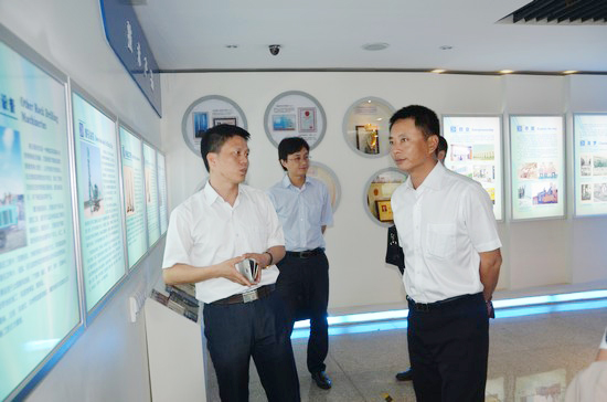 中国出口信誉保险公司辅导一行调查皇家国际智能　