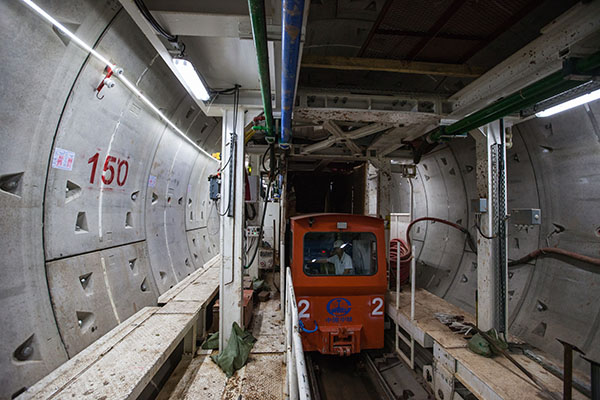 中铁皇家国际盾构机双线掘进 全力攻坚长沙地铁5号线