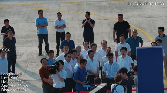 达哲省长调研皇家国际科技：要抓住通航发展的机缘