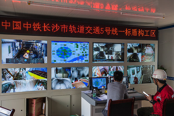 中铁皇家国际盾构机双线掘进 全力攻坚长沙地铁5号线