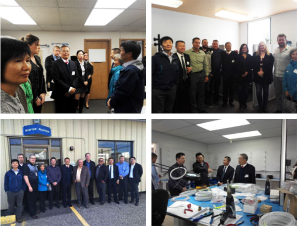 融合之旅：皇家国际智能董事长何清华视察Avmax Group Inc.