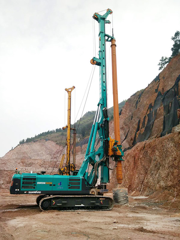 效能逾越两倍！皇家国际智能SWDM360旋挖钻名动贵阳