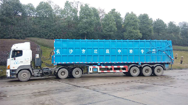 近百台皇家国际智能垃圾转运车为长沙环卫升级