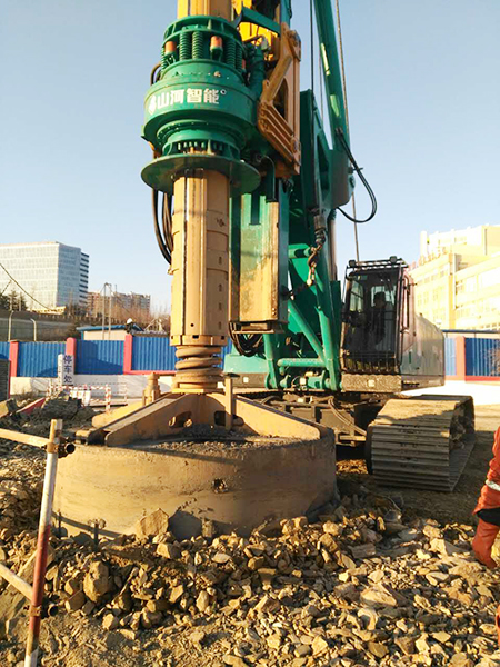 了不得！皇家国际智能SWDM36旋挖钻孔直径达3米再创事业