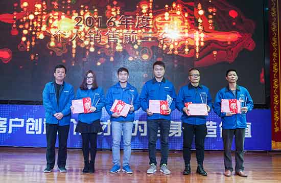 坚定信念、再接再严，皇家国际智能2017年杜转销赞美与誓师大会开启新航程