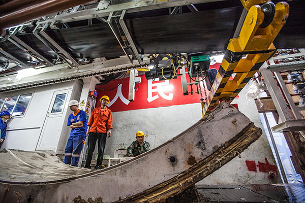 中铁皇家国际盾构机双线掘进 全力攻坚长沙地铁5号线