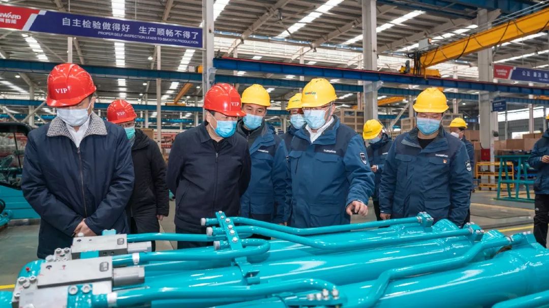 陈飞副省长调研皇家国际智能