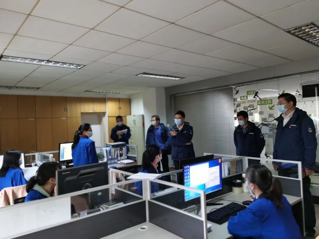 疫情未过，岂可松弛？总经理带队查抄防疫工作