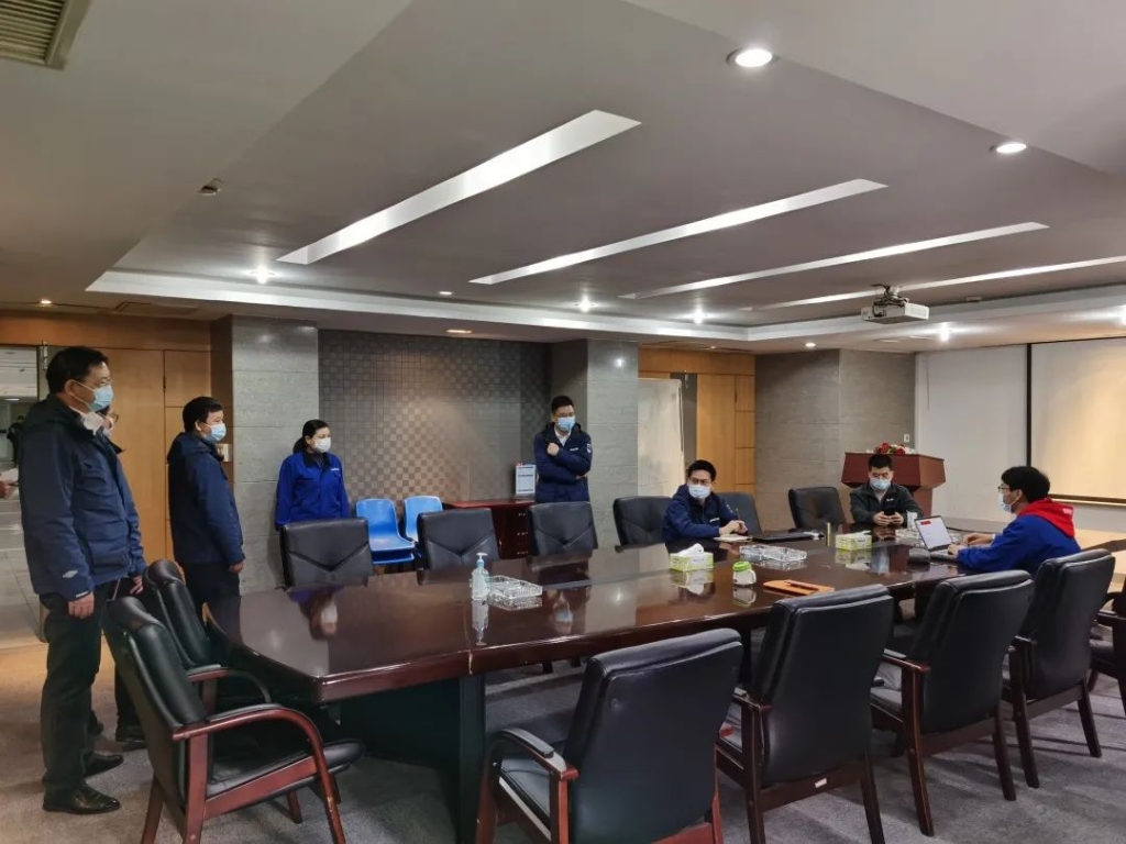 疫情未过，岂可松弛？总经理带队查抄防疫工作