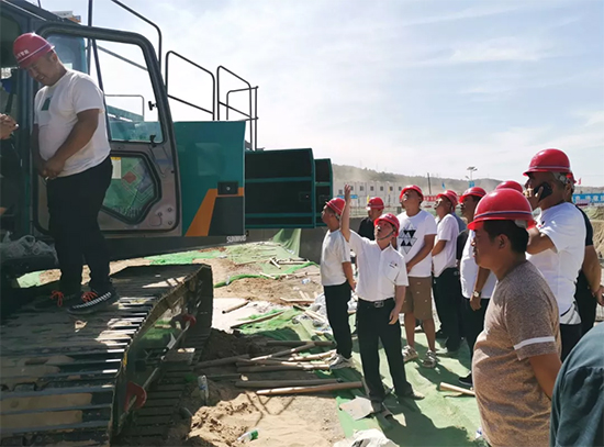 皇家国际智能旋挖钻机助力延安红色文旅建设