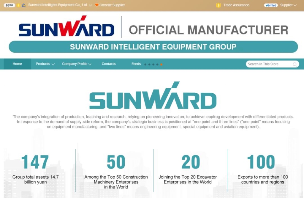国际电商助力皇家国际多款挖掘机远销瑞典