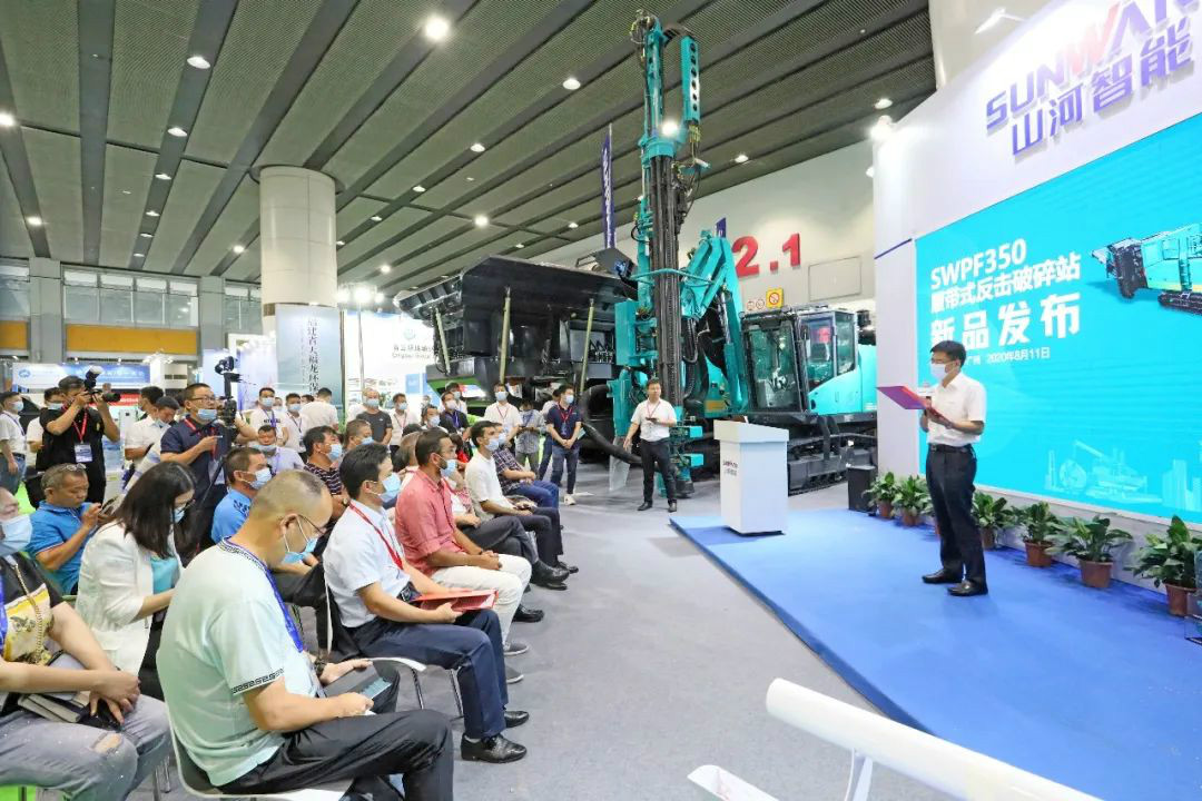 强势进军砂石破碎领域，皇家国际智能破碎站新品杰出颁布