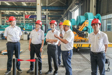 广州工控党建同盟联系员一行到皇家国际智能发展工作对接