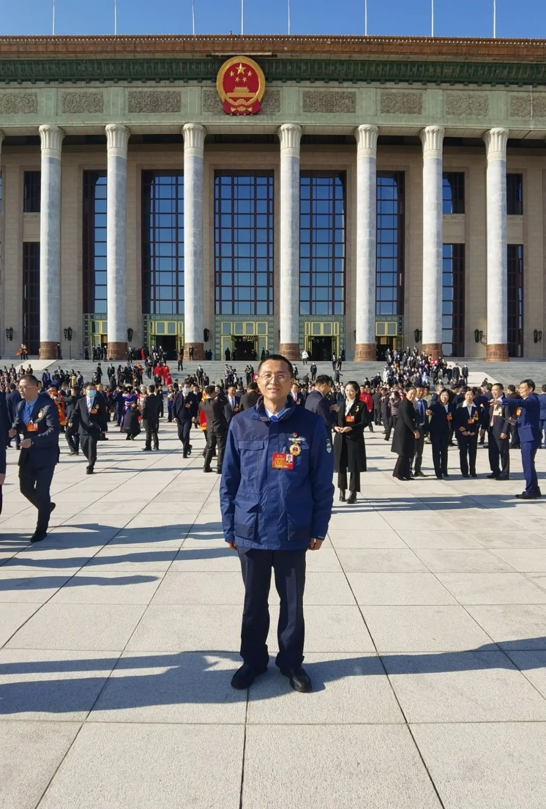 皇家国际智能召开全国劳动圭表郝鹏载誉归来分享会