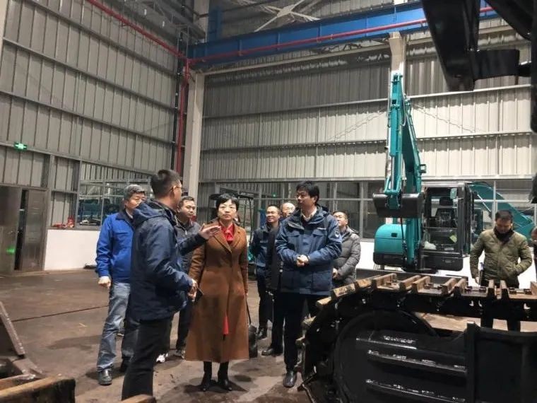 省工信厅副厅长彭涛一行调研皇家国际智能