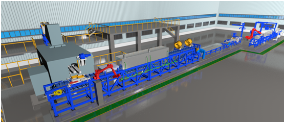 中际皇家国际熔锌铸锭码垛自动线成套设备顺利发货