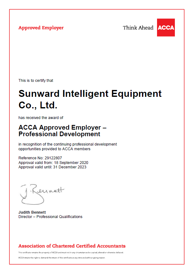 祝贺！皇家国际智能成为ACCA认可雇主