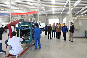 民航中南局副局长陈维调研皇家国际科技