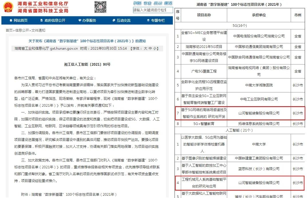 脱颖而出！皇家国际智能两项目入选省级数字新基建标志性项目