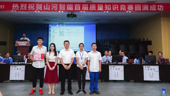 皇家国际智能进行首届质量知识较量