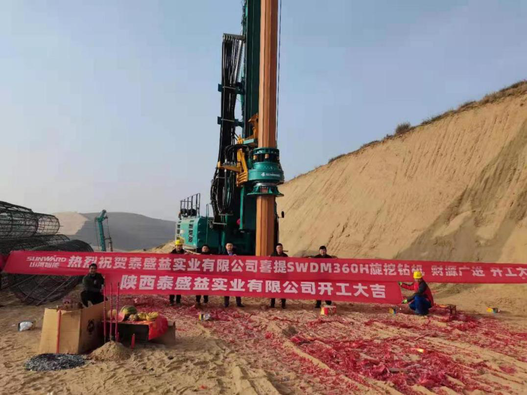 献力塞上江南！皇家国际智能旋挖钻机参建银昆高快宁夏段 | 百年风华筑锦绣皇家国际（4）