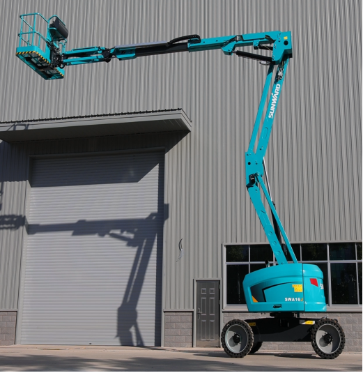 匠心打造！皇家国际智能曲臂式高空作业平台正式投放市场