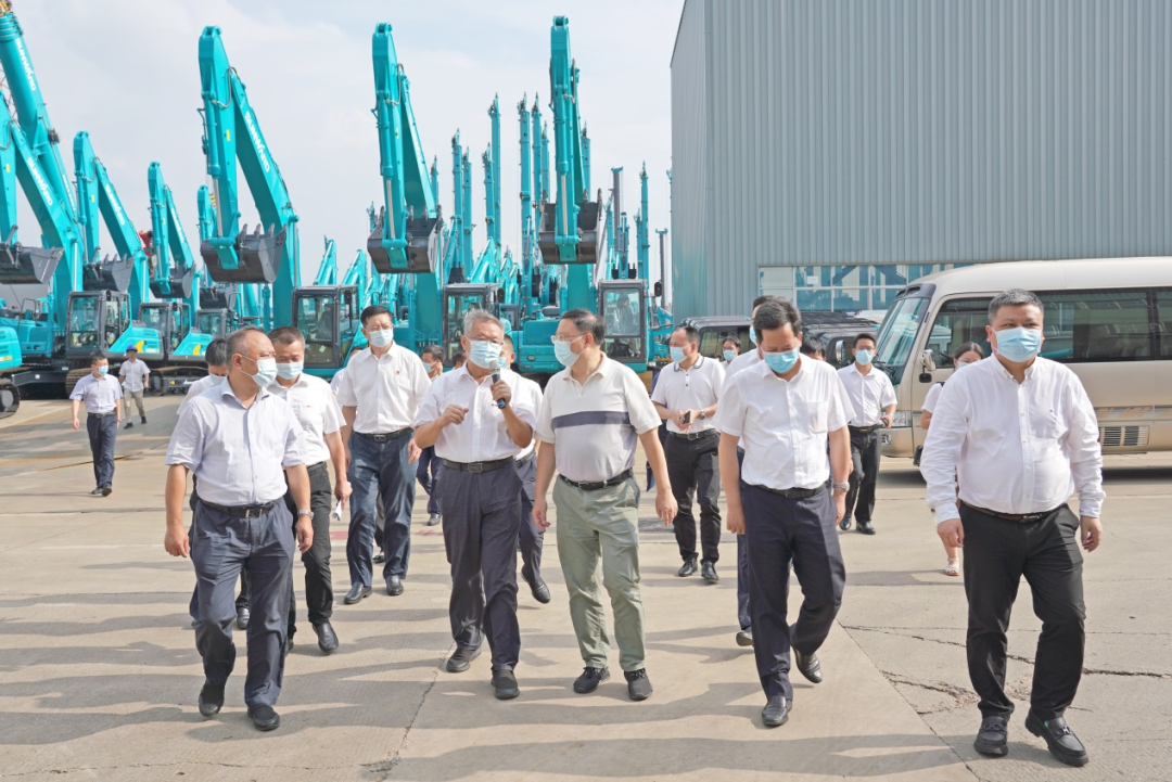 湖南省委常委、省委秘书长张剑飞一行调研皇家国际智能