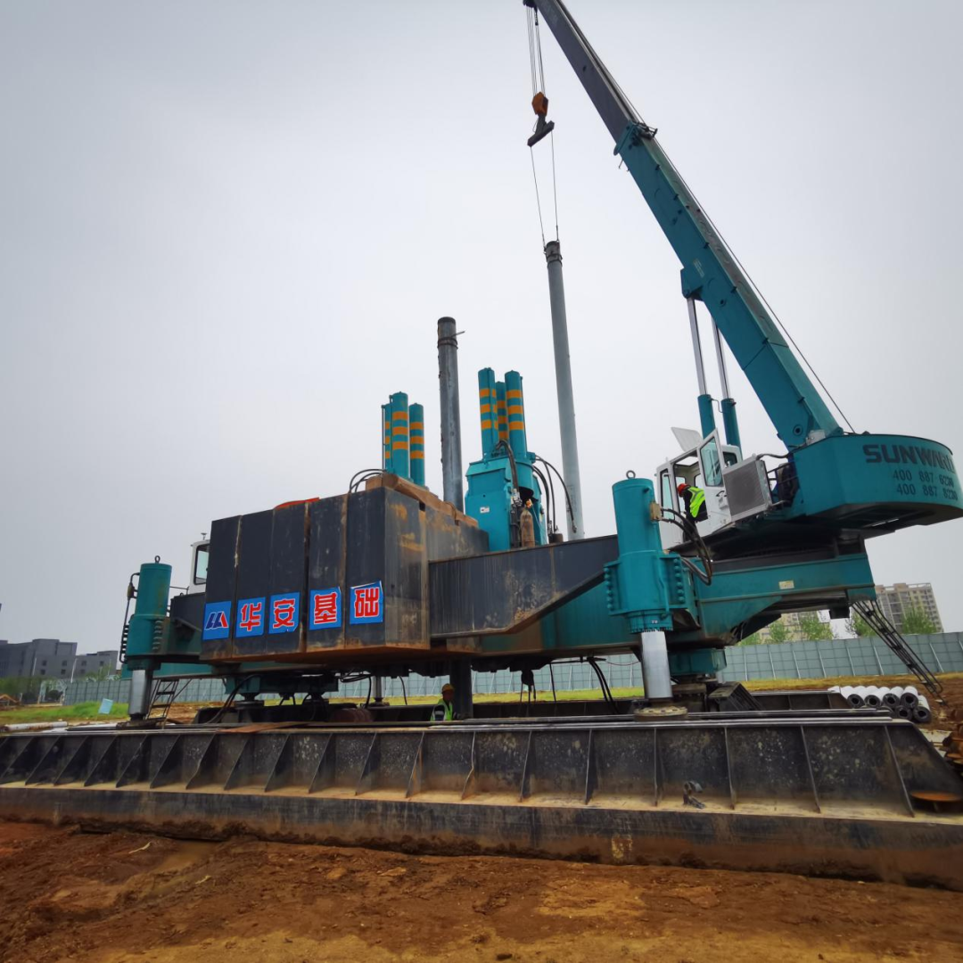 20天，800多根桩基！华安基础又受褒奖