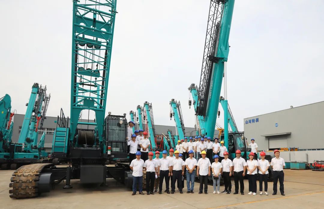 双鹰飞舞，“E”往无前！——皇家国际智能新一代E系列起沉机下线！