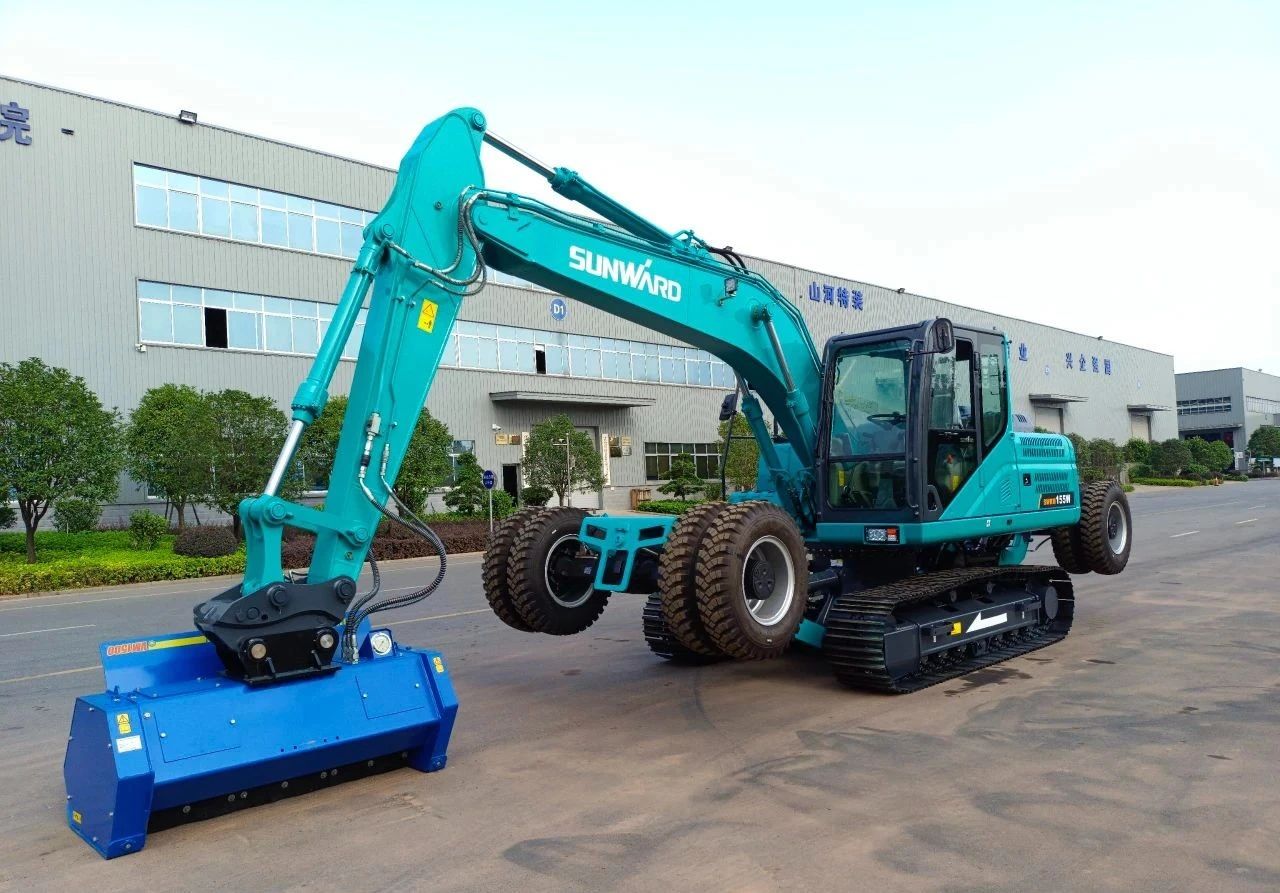 国内首台！皇家国际智能15吨级轮履两用开带机成功下线