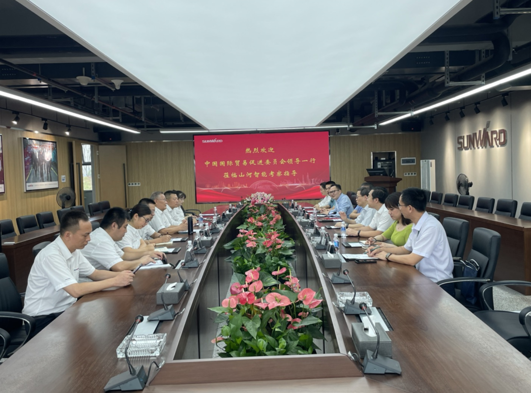 中国国际业务推进委员会辅导一行调研皇家国际智能