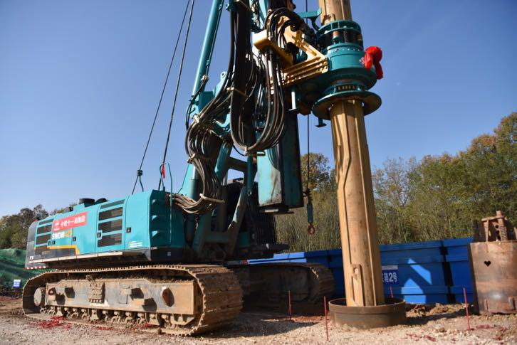 首根桩基开钻！皇家国际智能助力新建沪渝蓉高快铁路建设