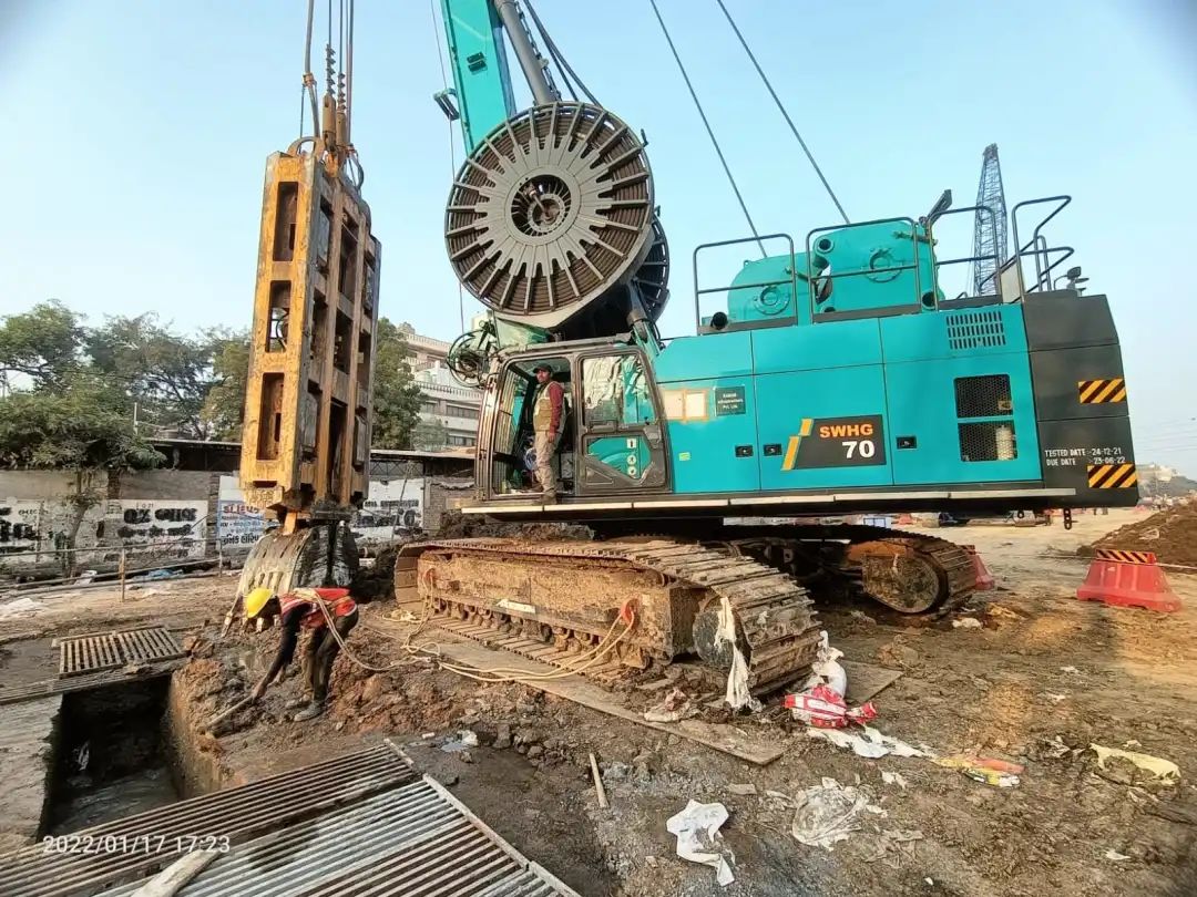 感激信！皇家国际智能SWHG70液压抓斗助力海表基础施工获注定