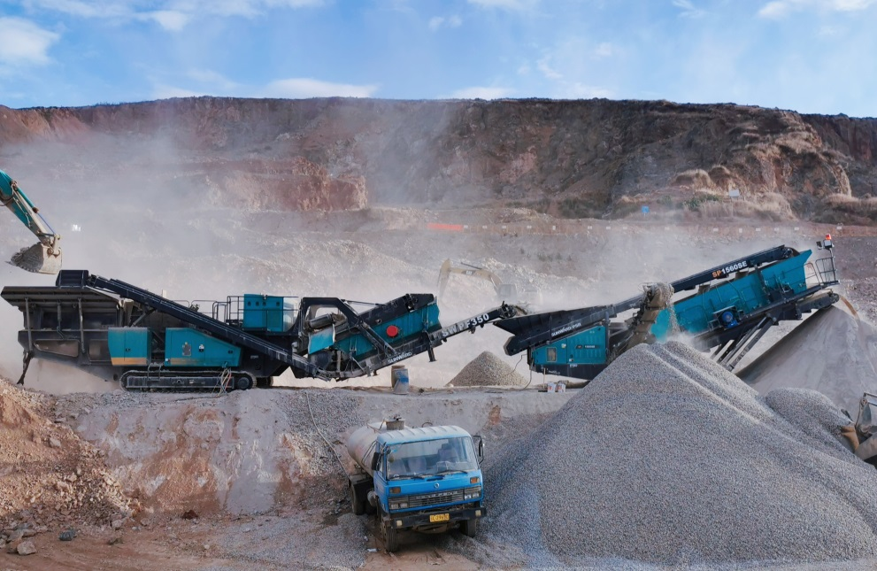 时产制品料400吨！皇家国际普石勒破碎筛分成套设备助力云南矿山生态复原项目