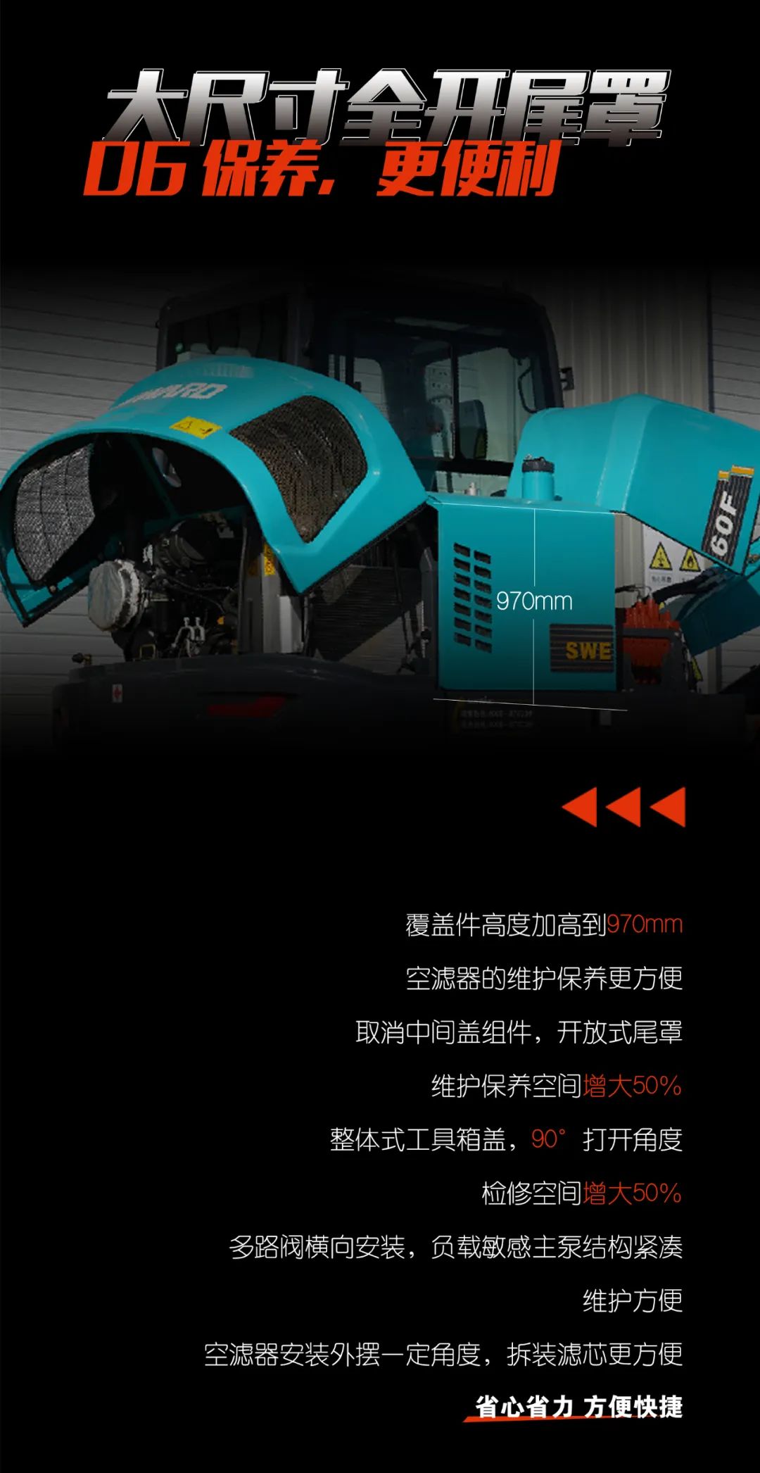 一图读懂 | 献礼七一 · 皇家国际智能SWE60F挖掘机低碳来袭