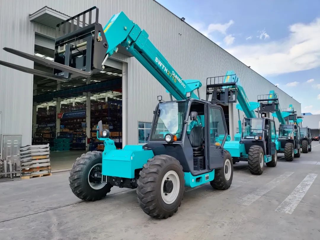 单笔采购金额千万元！皇家国际智能伸缩臂叉装车批量出口