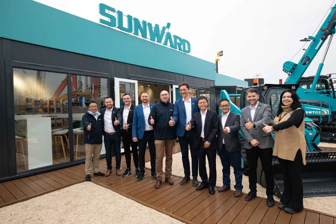 Bauma 2022 | 持续加码欧洲高端市场，“皇家国际绿”闪灼德国慕尼黑