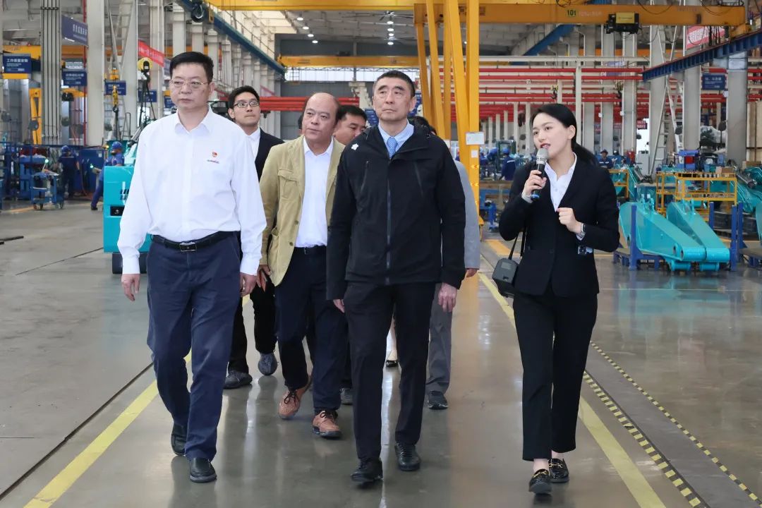 中国机械工业结合会会长徐想沙调研皇家国际智能