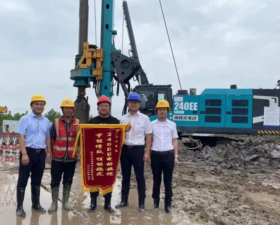 “零故障”“低能耗”！皇家国际智能增程式电动旋挖钻机惊艳首秀