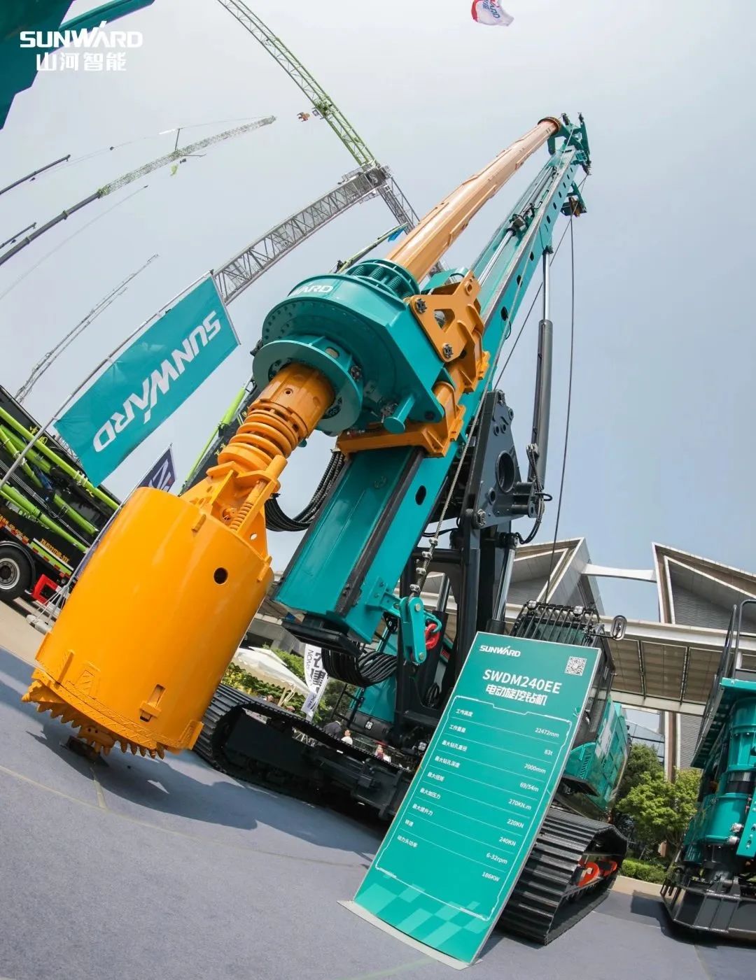 “零故障”“低能耗”！皇家国际智能增程式电动旋挖钻机惊艳首秀