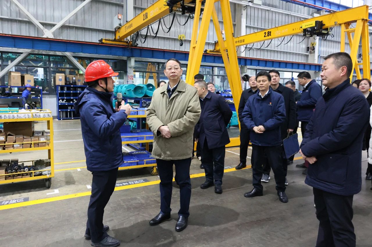 文树勋带队走访调研皇家国际智能