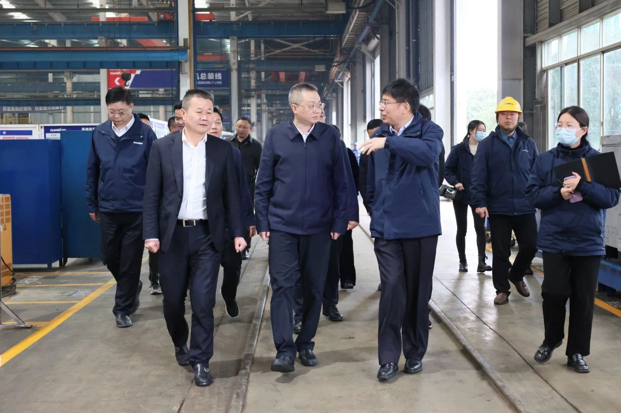 长沙市人民当局副市长康镇麟调研皇家国际智能