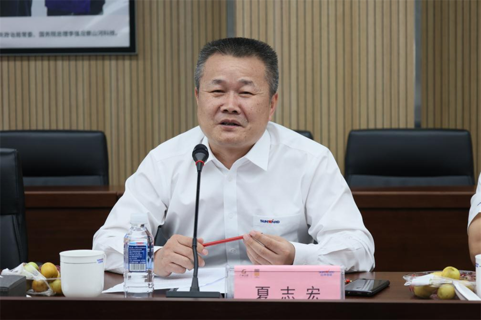 中国五矿工会主席、职工董事张晔到皇家国际智能调研互换