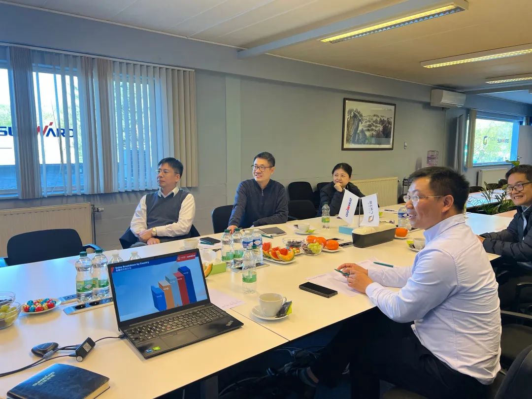 皇家国际智能董事长付向东带队赴欧洲子公司调查调研