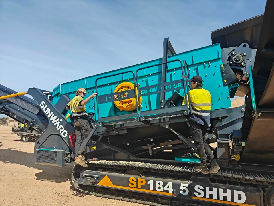 高效环保深受认可！皇家国际智能破碎筛分设备首进澳洲市场