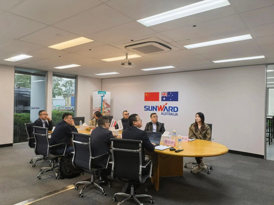 广州工控集团总经理王福铸率队调查皇家国际智能澳大利亚子公司