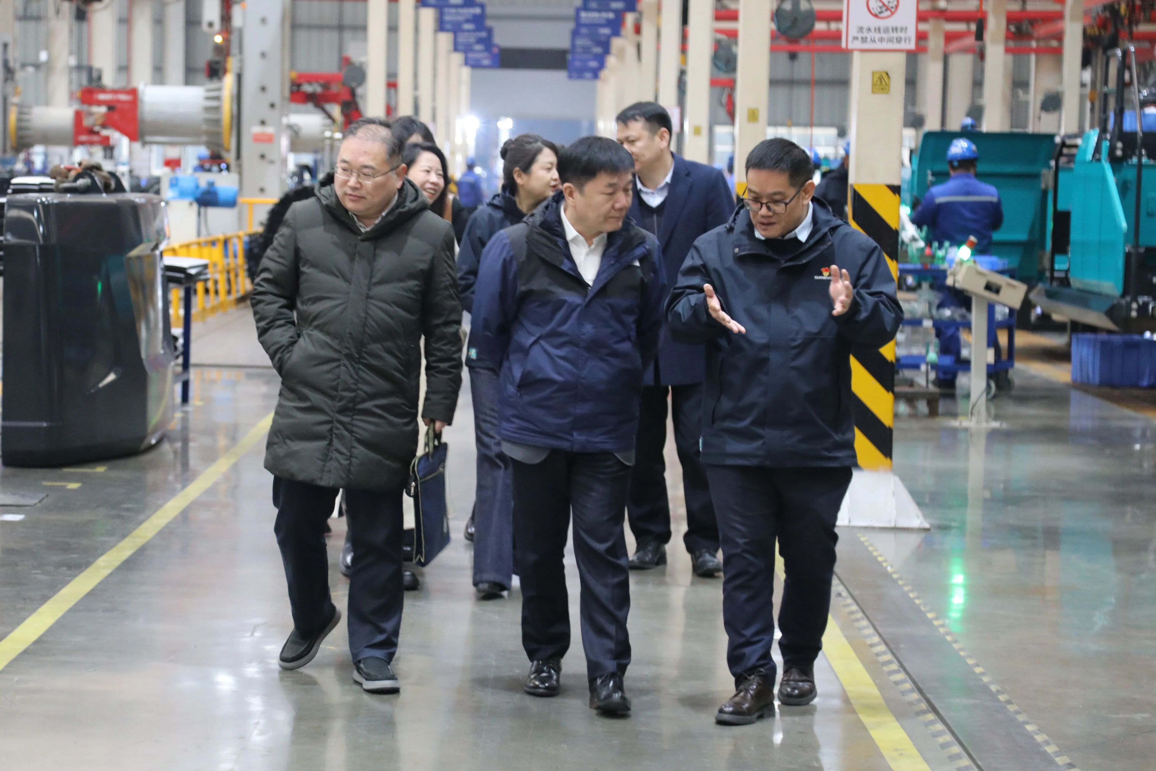 中国出口信誉保险公司湖南分公司掌管人蔡旺到访皇家国际智能